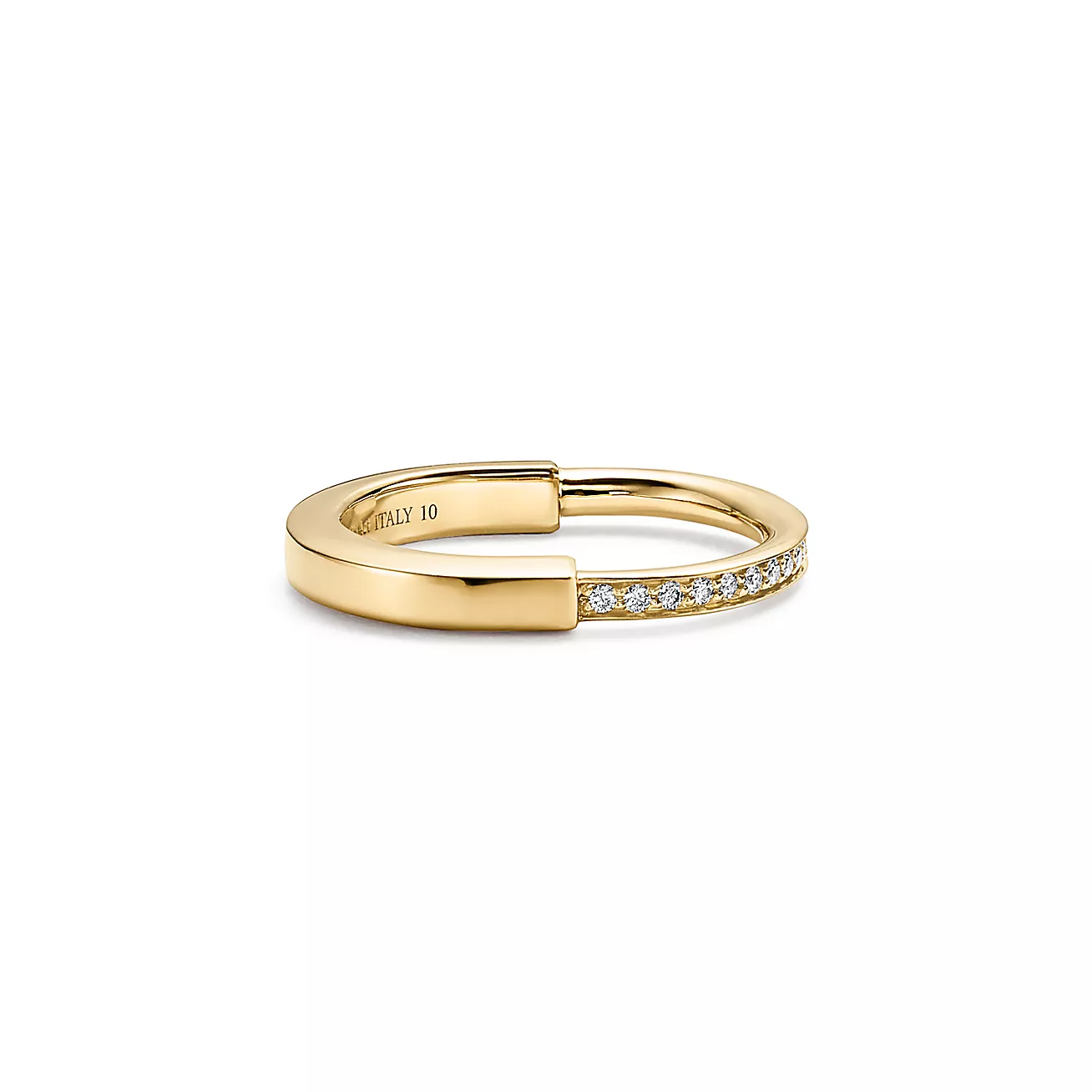 【AAA】Tiffany Lock Ring 7.5 RG 16号 Tiffany Lock Ring 7.5 RG ロックリング 16号